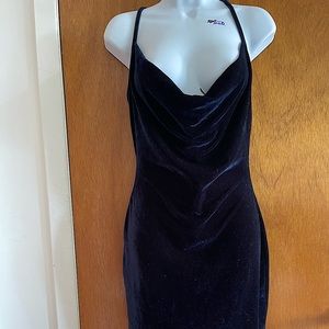 Criss cross back dress